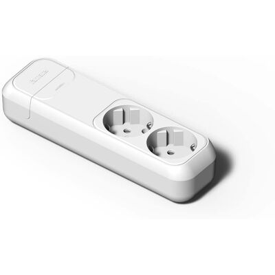 Famatel 2502 Weiße Oberflächensteckdosenleiste - Power Strip Famatel 2502 Weiße Oberflächensteckdosenleiste - Power Strip
