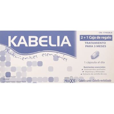 Praxis Kabelia Pack 3 Cajas - Cuidado del cabello Praxis Kabelia Pack 3 Cajas - Cuidado del cabello