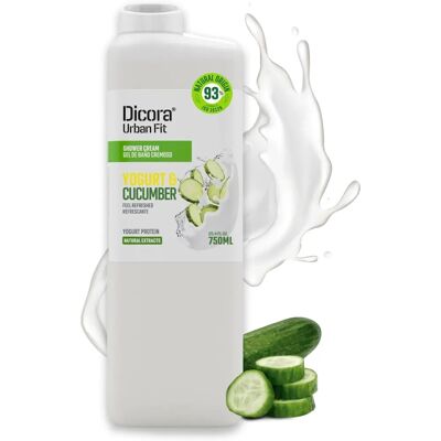 Dicora Urban Fit Gel Douche Yogourt et Concombre - Gel Douche Dicora Urban Fit Gel Douche Yogourt et Concombre - Gel Douche
