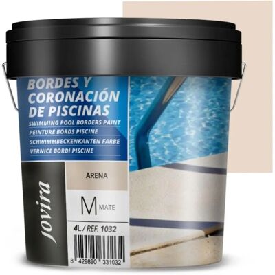 Jovira Pinturas - Pool Edge Paint - Arena - 5 Kg - Paint Jovira Pinturas - Pool Edge Paint - Arena - 5 Kg - Paint