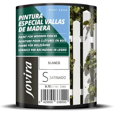 JOVIRA PINTURAS - Pitture recinzioni legno - 750ml - Blanco JOVIRA PINTURAS - Pitture recinzioni legno - 750ml - Blanco