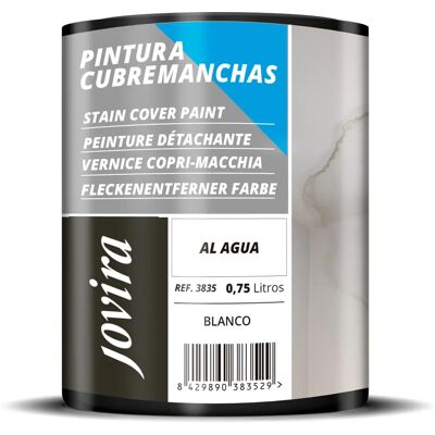Pintura Blanca Jovira - 0.75L - Imprimación y Acabado Interior Pintura Blanca Jovira - 0.75L - Imprimación y Acabado Interior