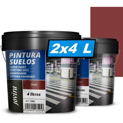 Jovira Pinturas - Suelos - Rojo - 2x5 - Floor paint Jovira Pinturas - Suelos - Rojo - 2x5 - Floor paint