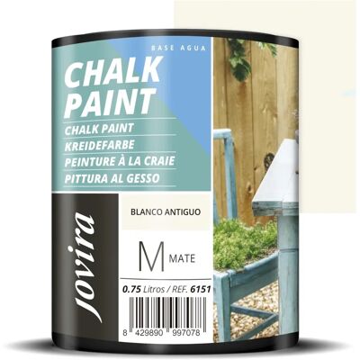 JOVIRA - Pintura Tiza - Blanc antique - Chalk Paint - Publicité JOVIRA - Pintura Tiza - Blanc antique - Chalk Paint - Publicité