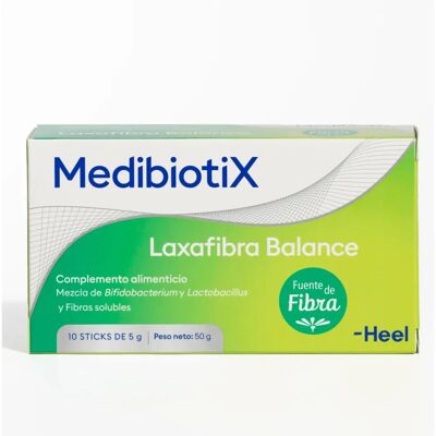 Heel Laxafibra Balance 10 Varillas - Apoyo digestivo Heel Laxafibra Balance 10 Varillas - Apoyo digestivo