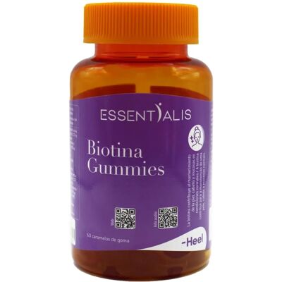Heel Essentialis Biotina Gominolas 60u - Apoya cabello, piel y uñas Heel Essentialis Biotina Gominolas 60u - Apoya cabello, piel y uñas