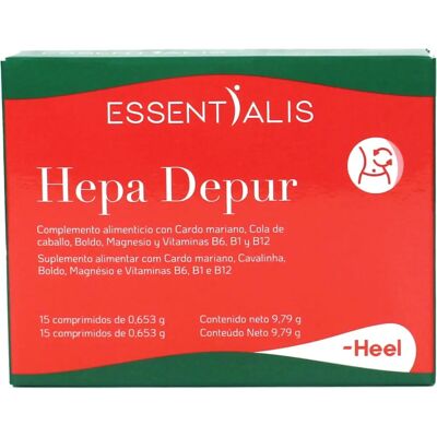 HEEL Essentialis Hepa Depur - Suplemento para desintoxicar el hígado HEEL Essentialis Hepa Depur - Suplemento para desintoxicar el hígado