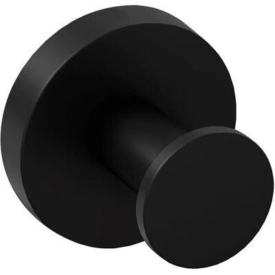 Cosmic Marke Handtuchhaken - 5cm Schwarz Edelstahl - Badezimmer Zubehör Cosmic Marke Handtuchhaken - 5cm Schwarz Edelstahl - Badezimmer Zubehör