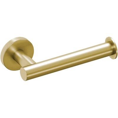 Cosmic Brand Wall Mounted Toilet Roll Holder - Gold, 16cm, Metal Cosmic Brand Wall Mounted Toilet Roll Holder - Gold, 16cm, Metal