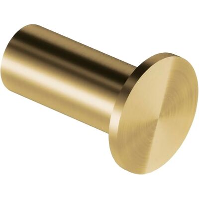 Cosmic Brushed Gold Wall Mounted Hook - Wall Mounted Hook, Circular, Durable Stainless Steel Cosmic Brushed Gold Wall Mounted Hook - Wall Mounted Hook, Circular, Durable Stainless Steel