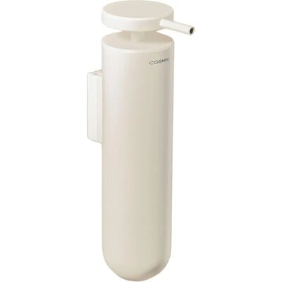 Cosmic - Dispensador de jabón Blanco Mate Geyser dual smartfix (185ML) - Accesorio de baño modern Cosmic - Dispensador de jabón Blanco Mate Geyser dual smartfix (185ML) - Accesorio de baño modern