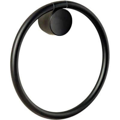 Anneau à serviette Cosmic Geyser - Noir mat - Accessoire salle de bain - Publicité Anneau à serviette Cosmic Geyser - Noir mat - Accessoire salle de bain - Publicité