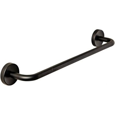 Cosmic - Toallero negro mate, 40cm - Toallero Cosmic - Toallero negro mate, 40cm - Toallero