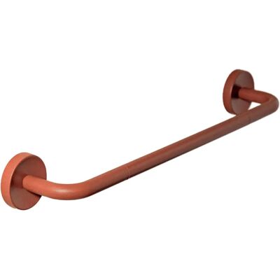 Barre à serviettes Cosmic Geyser - Métal - Terracotta - 40cm - Accessoire salle de bain - Publicité Barre à serviettes Cosmic Geyser - Métal - Terracotta - 40cm - Accessoire salle de bain - Publicité