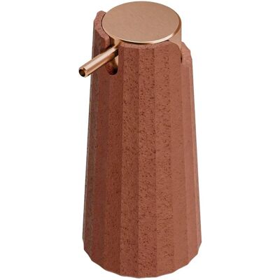 Dispensador de jabón líquido de terracota de plástico Cosmic - Baño Dispensador de jabón líquido de terracota de plástico Cosmic - Baño