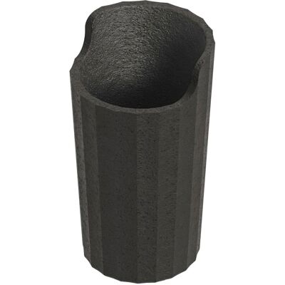 Cosmic Black Recycled Plastic Toothbrush Holder - Bathroom Accessory Cosmic Black Recycled Plastic Toothbrush Holder - Bathroom Accessory