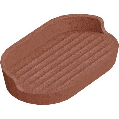 Cosmic WJC216a0034082 - Soap Dish - Recycled Plastic - Terracotta Cosmic WJC216a0034082 - Soap Dish - Recycled Plastic - Terracotta