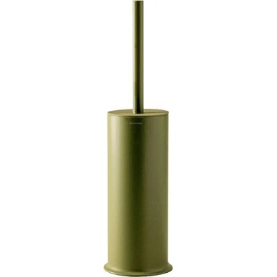 Support pour brosse de toilette Cosmic Geyser - Moderne, Durable, Olive - Publicité Support pour brosse de toilette Cosmic Geyser - Moderne, Durable, Olive - Publicité