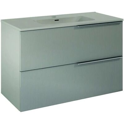 INDUSTRIAS COSMIC S.A.U - WJC780M4100110 - 1000mm ancho x 635mm alto - crema mate - Lavabo de baño INDUSTRIAS COSMIC S.A.U - WJC780M4100110 - 1000mm ancho x 635mm alto - crema mate - Lavabo de baño