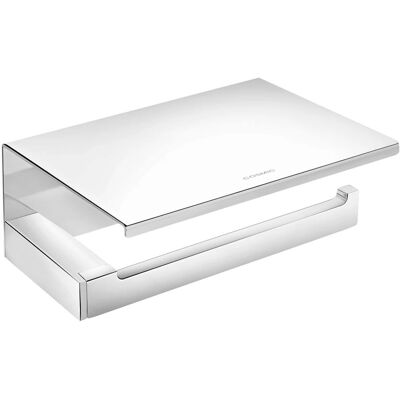 Cosmic Bath Life Toiletrolhouder met Deksel - chroom Cosmic Bath Life Toiletrolhouder met Deksel - chroom