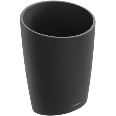 Cosmic Saku Zahnbürstenhalter - Schwarz, Oval, Langlebig - Badaccessoire Cosmic Saku Zahnbürstenhalter - Schwarz, Oval, Langlebig - Badaccessoire