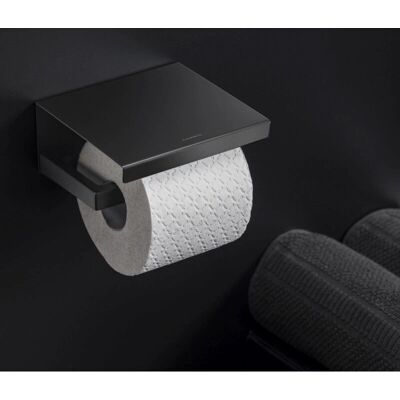 Cosmic The Grid Messing Toilettenpapierhalter - Schwarz Matt Cosmic The Grid Messing Toilettenpapierhalter - Schwarz Matt