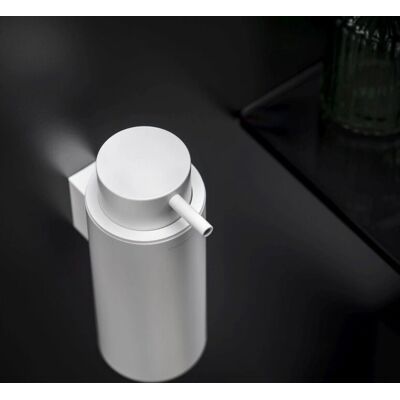 Cosmic Wandgemonteerde Zeepdispenser in Wit Mat - Zeepdispenser Cosmic Wandgemonteerde Zeepdispenser in Wit Mat - Zeepdispenser