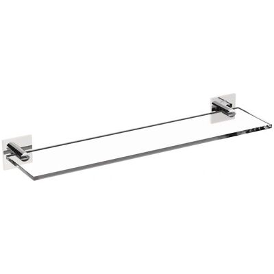 Cosmic Wjb276A0044001 Glazen Badplank - Rechthoekig Chroom Badaccessoire Cosmic Wjb276A0044001 Glazen Badplank - Rechthoekig Chroom Badaccessoire