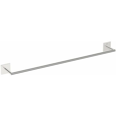 Cosmic Metal Grey Wall-Mounted Square Towel Rail - Bathroom Accessory Cosmic Metal Grey Wall-Mounted Square Towel Rail - Bathroom Accessory