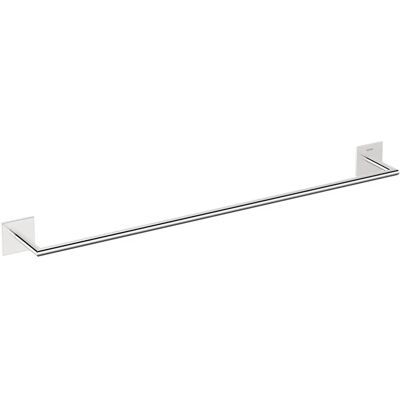 Cosmic Metal Grey Wall-Mounted Square Towel Rail - Bathroom Accessory Cosmic Metal Grey Wall-Mounted Square Towel Rail - Bathroom Accessory