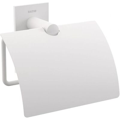 Cosmic Wandbevestigde Toiletrolhouder met Deksel - 12.5x5.9x11.5 cm Cosmic Wandbevestigde Toiletrolhouder met Deksel - 12.5x5.9x11.5 cm