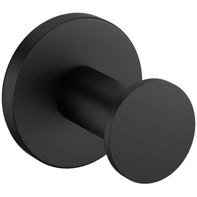 Cosmic Stainless Steel Wall Hook - Black - Bathroom Accessory Cosmic Stainless Steel Wall Hook - Black - Bathroom Accessory