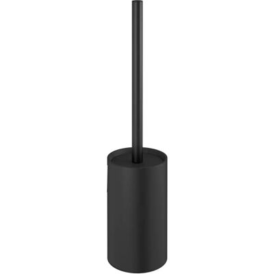 Cosmic Brand Toilet Brush Holder - Stainless Steel, Black - Bathroom Accessory Cosmic Brand Toilet Brush Holder - Stainless Steel, Black - Bathroom Accessory