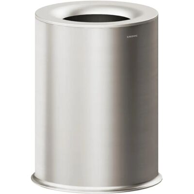 Poubelle Cosmic en Acier Inoxydable pour Salle de Bain Gris Clair 5L - Publicité Poubelle Cosmic en Acier Inoxydable pour Salle de Bain Gris Clair 5L - Publicité