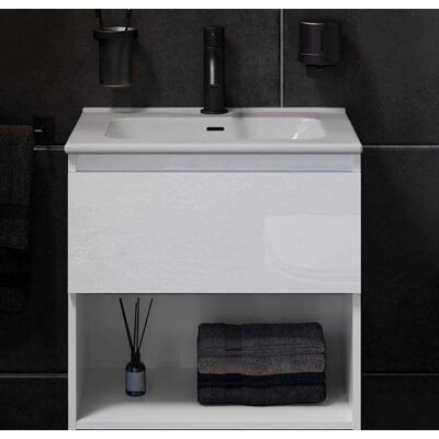 Cosmic Bbest Badezimmermöbel mit Schublade & Dekor - 60cm Cosmic Bbest Badezimmermöbel mit Schublade & Dekor - 60cm