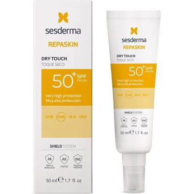 Sesderma Repaskin SPF50 Crème Solaire Visage Touch Sec 50 ml - Publicité Sesderma Repaskin SPF50 Crème Solaire Visage Touch Sec 50 ml - Publicité