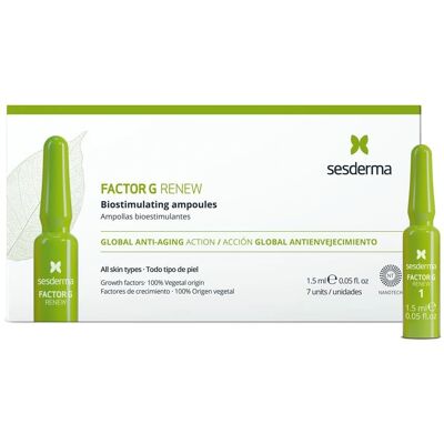 Sesderma - Factor G Renew Seerumi - Iho uudistuminen - 7 x 1,5 ml Sesderma - Factor G Renew Seerumi - Iho uudistuminen - 7 x 1,5 ml