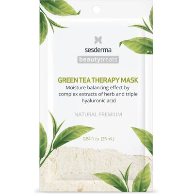 Sesderma - Green Tea Therapy Mask - 25 ml - Hidratante - Mascarilla facial Sesderma - Green Tea Therapy Mask - 25 ml - Hidratante - Mascarilla facial