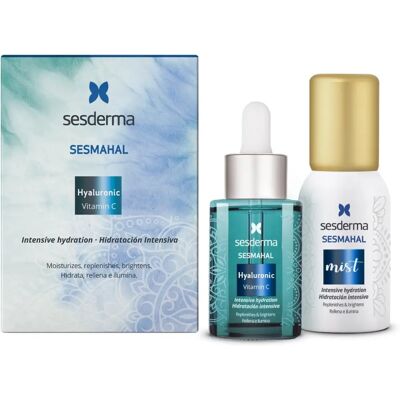 Sesderma Sesmahal Acide Hyaluronique Vitamine C Sérum Hydratation Intensive - 30ml + Brumisateur - Publicité Sesderma Sesmahal Acide Hyaluronique Vitamine C Sérum Hydratation Intensive - 30ml + Brumisateur - Publicité