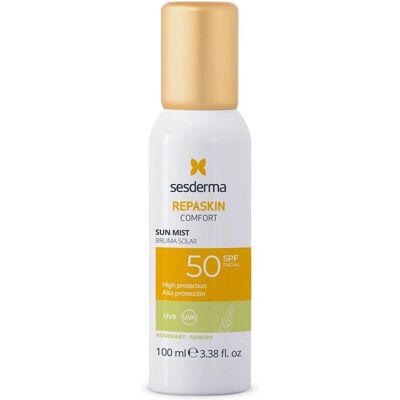 Sesderma Repaskin Confort Bruma Solar SPF50 - Para Todo Tipo de Piel, 100mL, Romero Sesderma Repaskin Confort Bruma Solar SPF50 - Para Todo Tipo de Piel, 100mL, Romero
