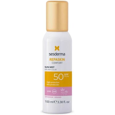 Spray solar Repaskin Confort SPF50 de Sesderma - Para todo tipo de piel - 100mL Spray solar Repaskin Confort SPF50 de Sesderma - Para todo tipo de piel - 100mL