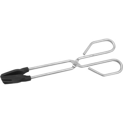 FACKELMANN Food&More Pegas de cozinha - Aço inoxidável & Silicone - 25cm FACKELMANN Food&More Pegas de cozinha - Aço inoxidável & Silicone - 25cm