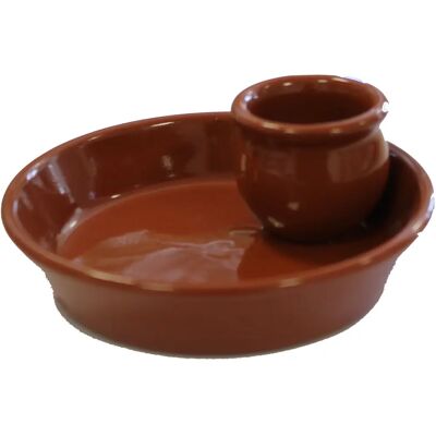Fackelmann Pequeno Prato de Argila para Azeitonas - Olive Dish Fackelmann Pequeno Prato de Argila para Azeitonas - Olive Dish
