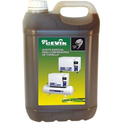 Óleo especial Cevik para compressores de parafuso - Óleo Óleo especial Cevik para compressores de parafuso - Óleo
