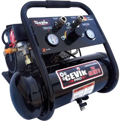 Cevik PRO6SILENT Compressore Silenzioso - 6L 1HP Cevik PRO6SILENT Compressore Silenzioso - 6L 1HP