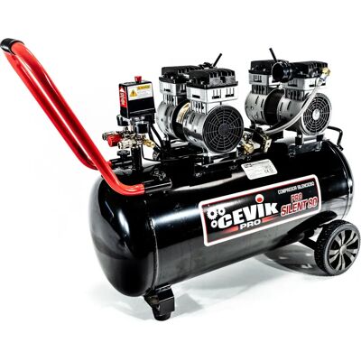 Compresor Silencioso Cevik - 80L, 3HP, 8 Bar, 350L/min Compresor Silencioso Cevik - 80L, 3HP, 8 Bar, 350L/min
