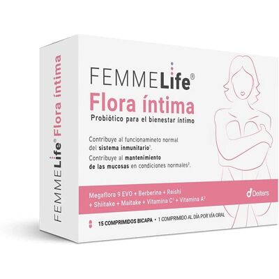 Deiters Femmelife Flora Íntima - 15 Comprimidos Deiters Femmelife Flora Íntima - 15 Comprimidos
