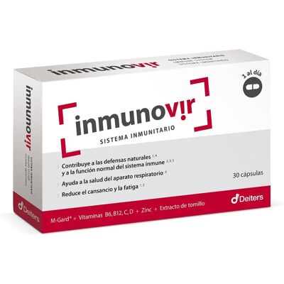 Deiters Immunovir 30 Kapseln - Nahrungsergänzung für Immununterstützung Deiters Immunovir 30 Kapseln - Nahrungsergänzung für Immununterstützung