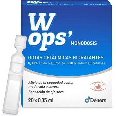 Deiters Wops FeuchtigkeitsAugentropfen - 20 Stück Deiters Wops FeuchtigkeitsAugentropfen - 20 Stück