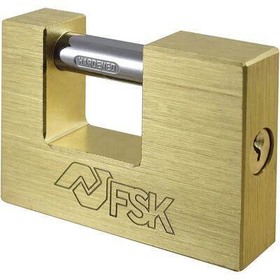 Zamek Messingowy Ferrestock 90 mm - Kłódka i Klucze Zamek Messingowy Ferrestock 90 mm - Kłódka i Klucze